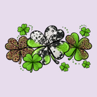 Western Cowhide Leopard Glitter Shamrocks Premium Hoodie | Teevron