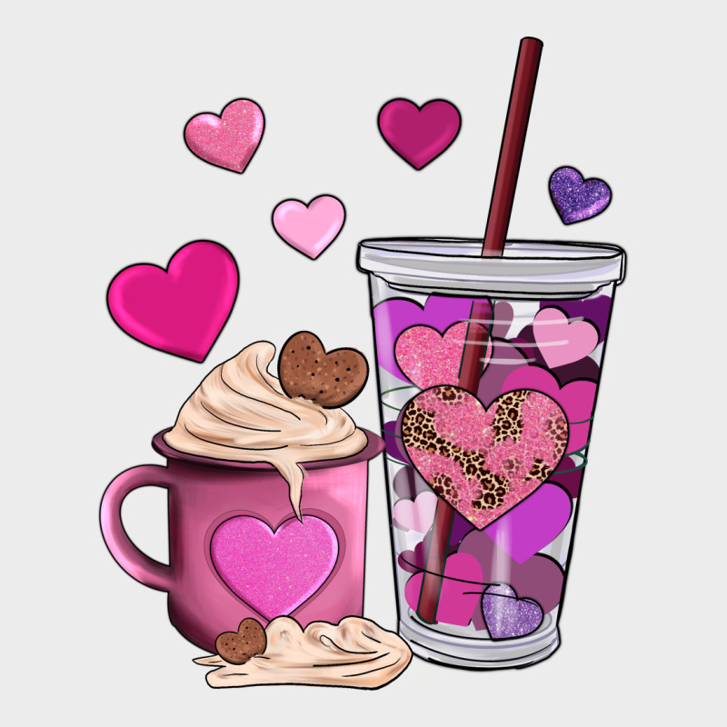 Valentines Day Heart Coffe Urban Hoodie by AdoDesignShop | Teevron