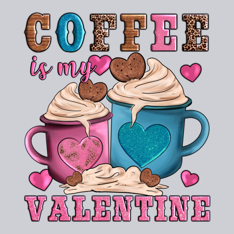 Valentines Day Coffe Is My Valentine Urban Hoodie by AdoDesignShop | Teevron