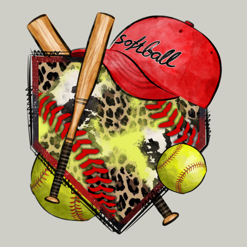 Softball Home Plate Heavyweight Hoodie by Zillion Design Studio | Teevron