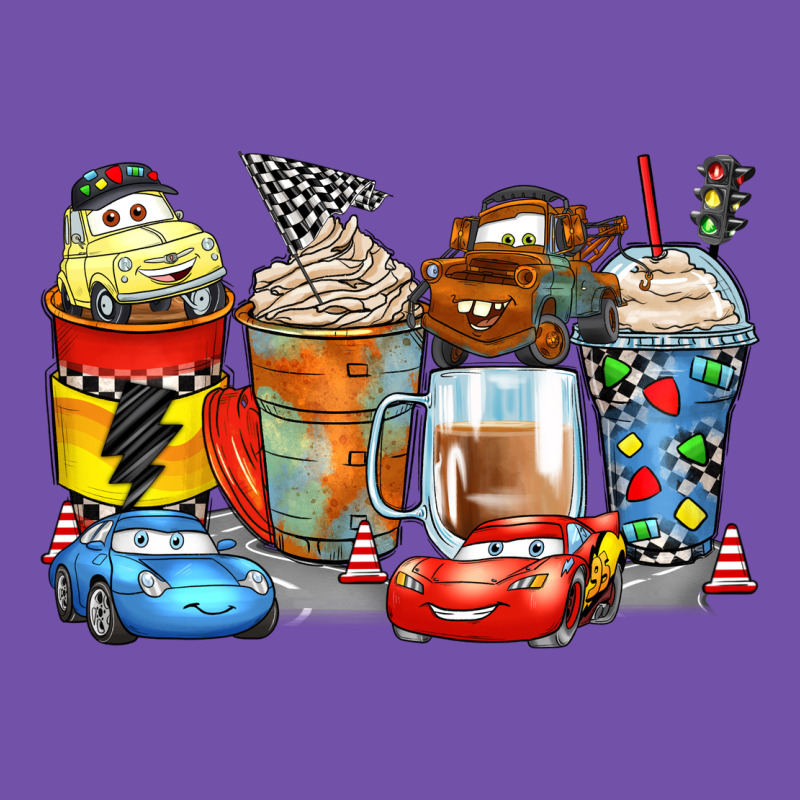 Cartoon Characters Coffee Cups Premium Sweatshirt by Zillion Design Studio | Teevron