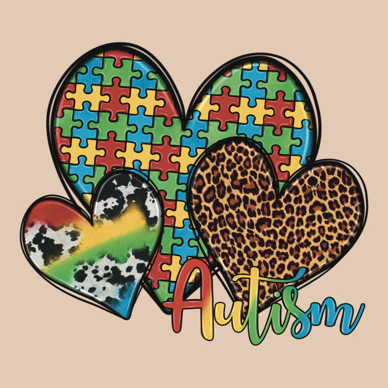 Autism Hearts Leopard Cowhide Urban Hoodie by Artiststas | Teevron
