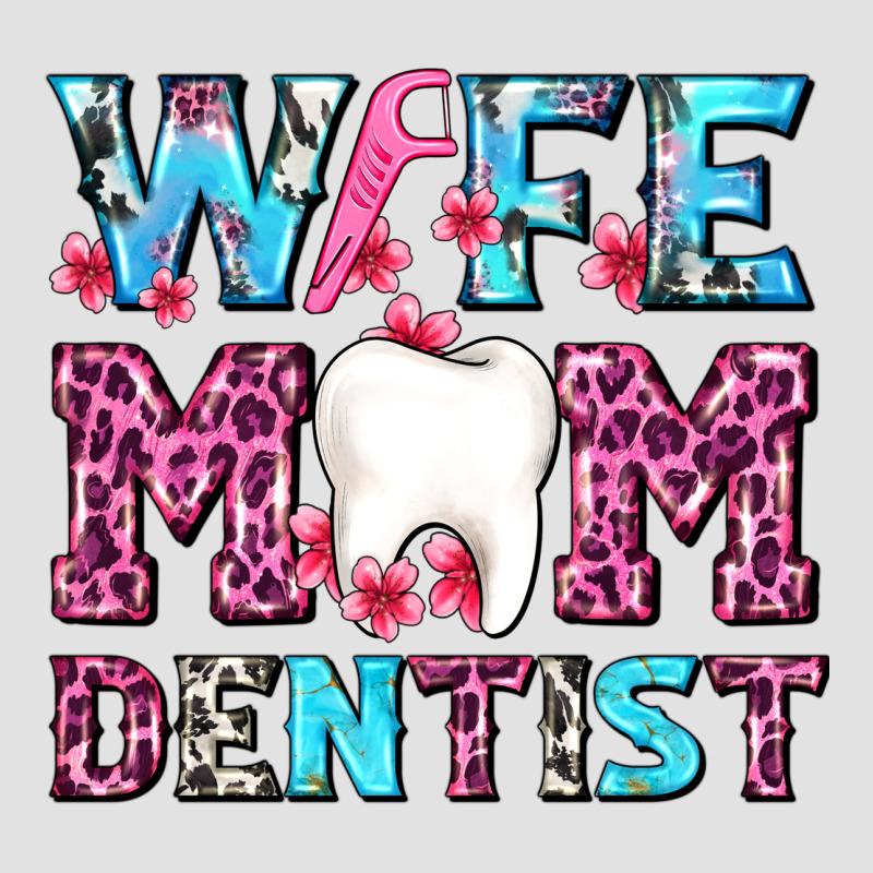 Wife Mom Dentist With Tooth And Floss Premium Hoodie by AdoDesignShop | Teevron