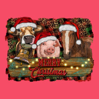 Merry Christmas Farm Animals Premium Sweatshirt | Teevron