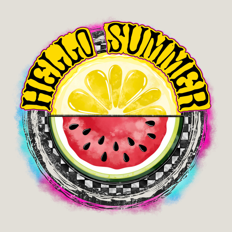 Hello Summer Heavy Core Tee by CowhideDigitalArt | Teevron