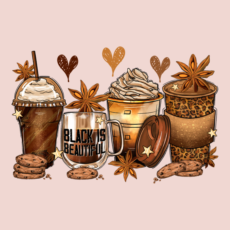 Melanin Afro Coffee Cups Premium Sweatshirt by Zillion Design Studio | Teevron