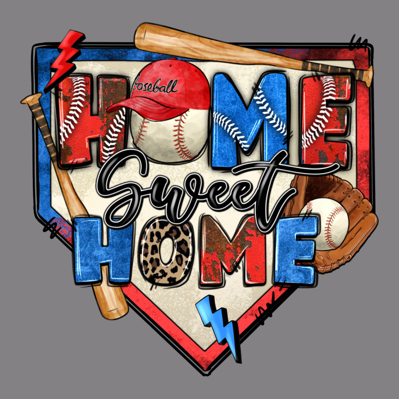 Home Sweet Home Baseball Heavyweight Hoodie by Zillion Design Studio | Teevron