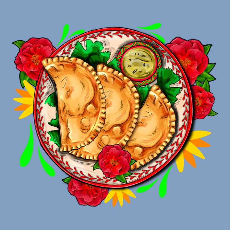 Empanadas Plate And Roses Urban Hoodie by AdoDesignShop | Teevron