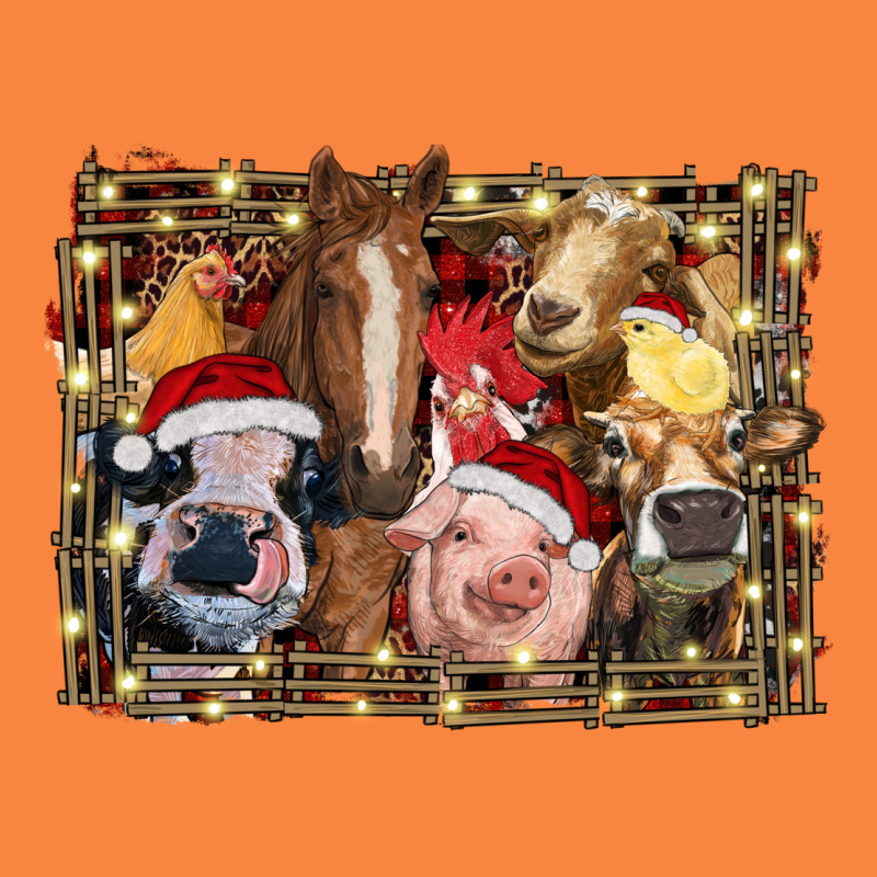 Christmas Farm Animals Premium Sweatshirt by RanaPortraitStore | Teevron