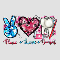 Peace Love Dental Premium Hoodie | Teevron