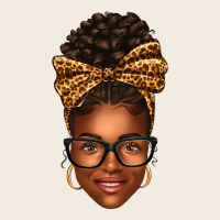 Afro Woman Messy Bun Premium Sweatshirt | Teevron