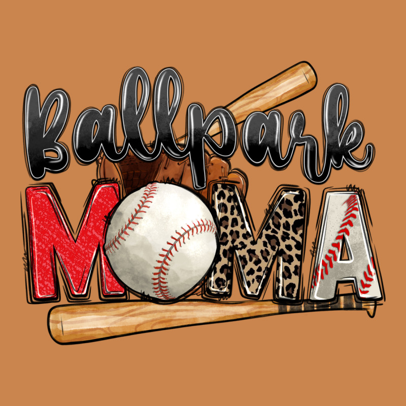 Ballpark Mama Baseball Heavyweight Hoodie by Zillion Design Studio | Teevron
