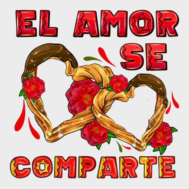 El Amor Se Comparte With Churros Urban Hoodie by AdoDesignShop | Teevron
