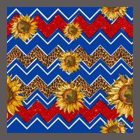 4th Of July Sunflower Seamless  Pattern Premium Hoodie | Teevron