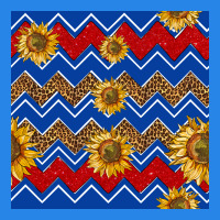 4th Of July Sunflower Seamless  Pattern Premium Hoodie | Teevron