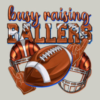 Busy Raising Ballers Football Heavyweight Hoodie | Teevron