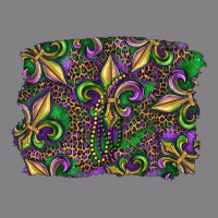 Mardi Gras Fleur De Lis Heavyweight Hoodie | Teevron