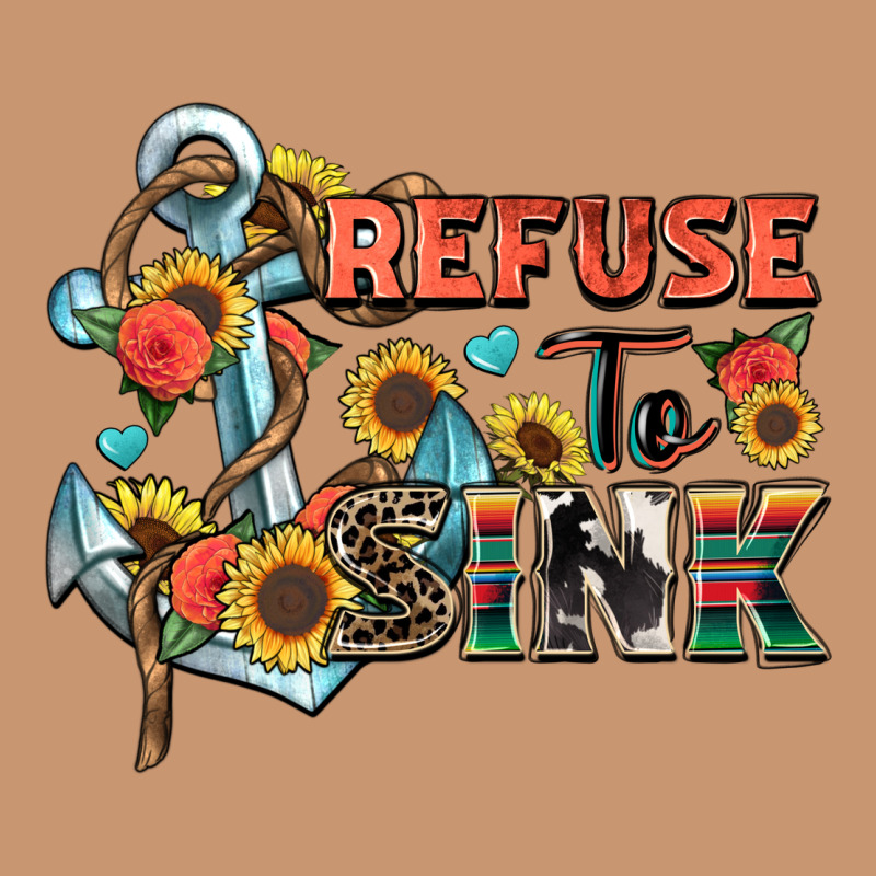 Refuse To Sink Heavyweight Hoodie by Zillion Design Studio | Teevron