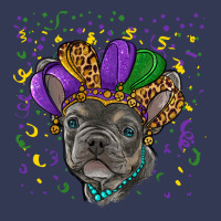 Mardi Gras French Bulldog Heavyweight Hoodie | Teevron