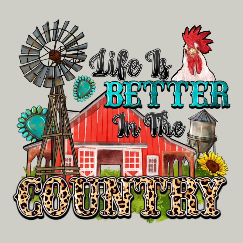 Life Is Better In The Country Heavyweight Hoodie by Zillion Design Studio | Teevron