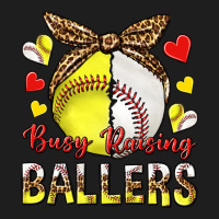 Busy Raising Ballers With Baseball And Softball Heavyweight Hoodie | Teevron