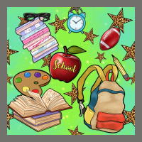 School Seamless Pattern Premium Hoodie | Teevron