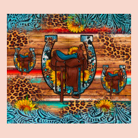 Saddle Horseshoe Leopard Sunflower Urban Hoodie | Teevron