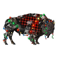 christmas bison | Teevron