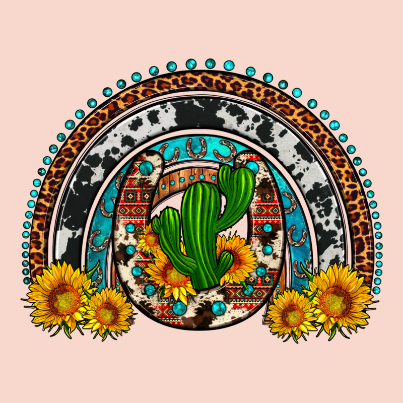 Cactus Sunflower Horseshoe Rainbow Urban Hoodie by Artiststas | Teevron
