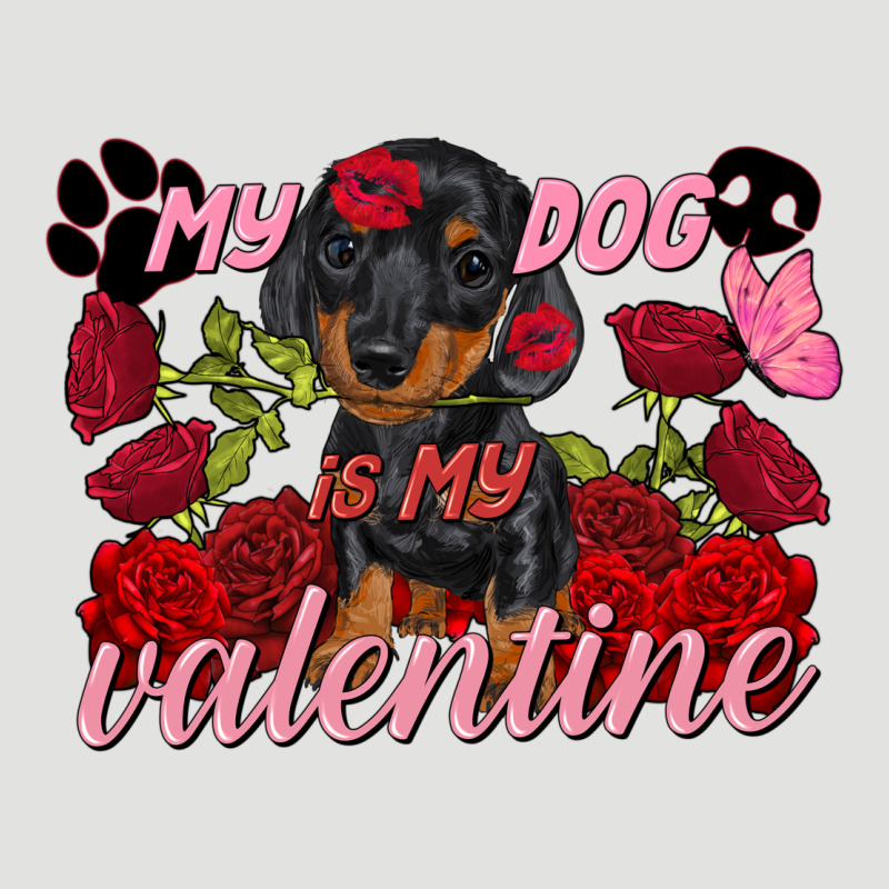 My Dog Is My Valentine Valentine's Day Classic Tee by FaDigitalArtStudio | Teevron