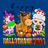 Happy Hallothanksmas Farm Animals Premium Sweatshirt | Teevron