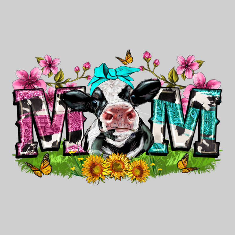 Mom With Cow Premium Sweatshirt by Zillion Design Studio | Teevron