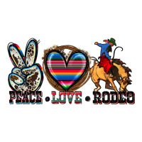 peace love rodeo | Teevron