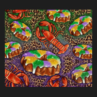 Mardi Gras King Cake And Crawfish Heavyweight Hoodie | Teevron