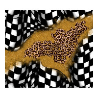 racing glitter leopard | Teevron