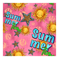 summer time of the sun seamless pattern | Teevron