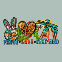 Peace Love Free Bird Heavyweight Hoodie | Teevron