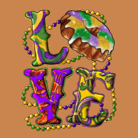 Mardi Gras Love With King Cake Heavyweight Hoodie | Teevron