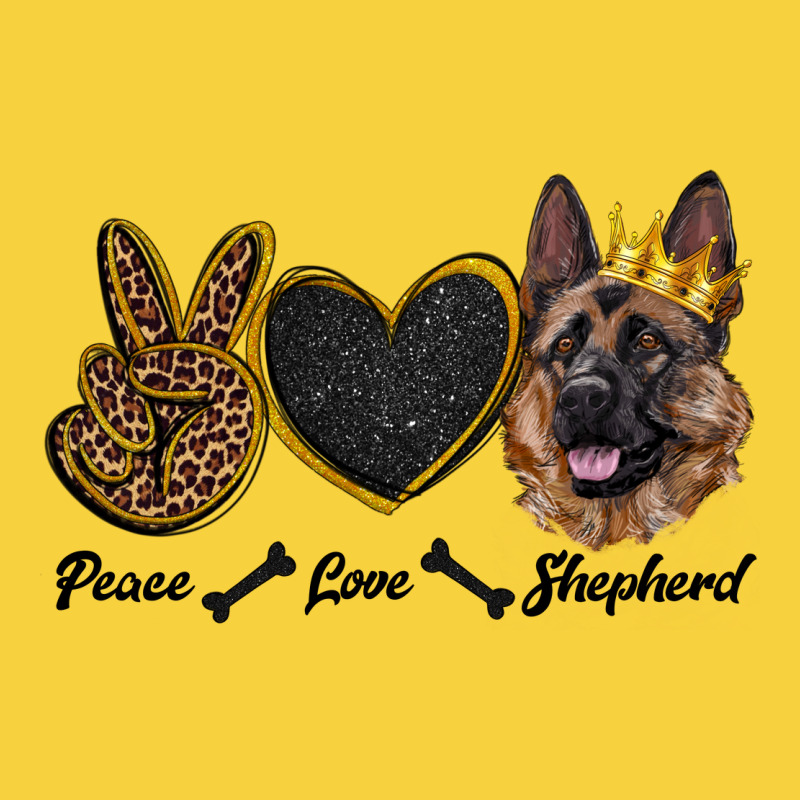 Peace Love Shepherd Premium Sweatshirt by RanaPortraitStore | Teevron