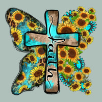 Faith Sunflower Cross Heavyweight Hoodie | Teevron