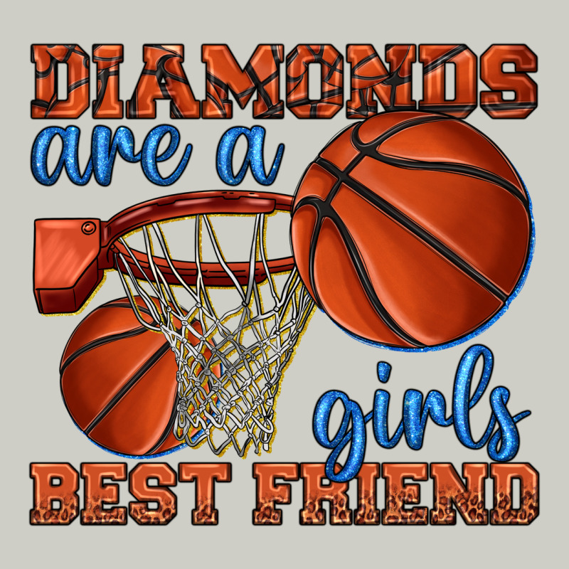 Diamonds Are A Girls Best Friend Basketball Heavyweight Hoodie by texasbilliewilder | Teevron