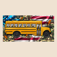 School Bus Camouflage American Flag License Plate Urban Hoodie | Teevron