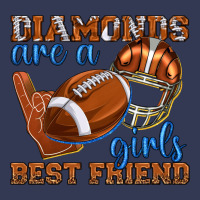 Diamonds Are A Girls Best Friend Football Heavyweight Hoodie | Teevron