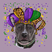 Mardi Gras Pitbull With Hat Heavyweight Hoodie | Teevron