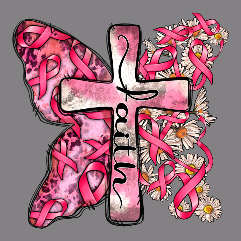 Faith Cancer Cross Heavyweight Hoodie by Zillion Design Studio | Teevron