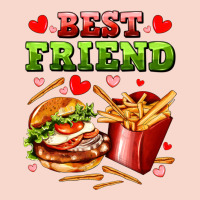 Best Friend Hamburger Potatoes Urban Hoodie | Teevron