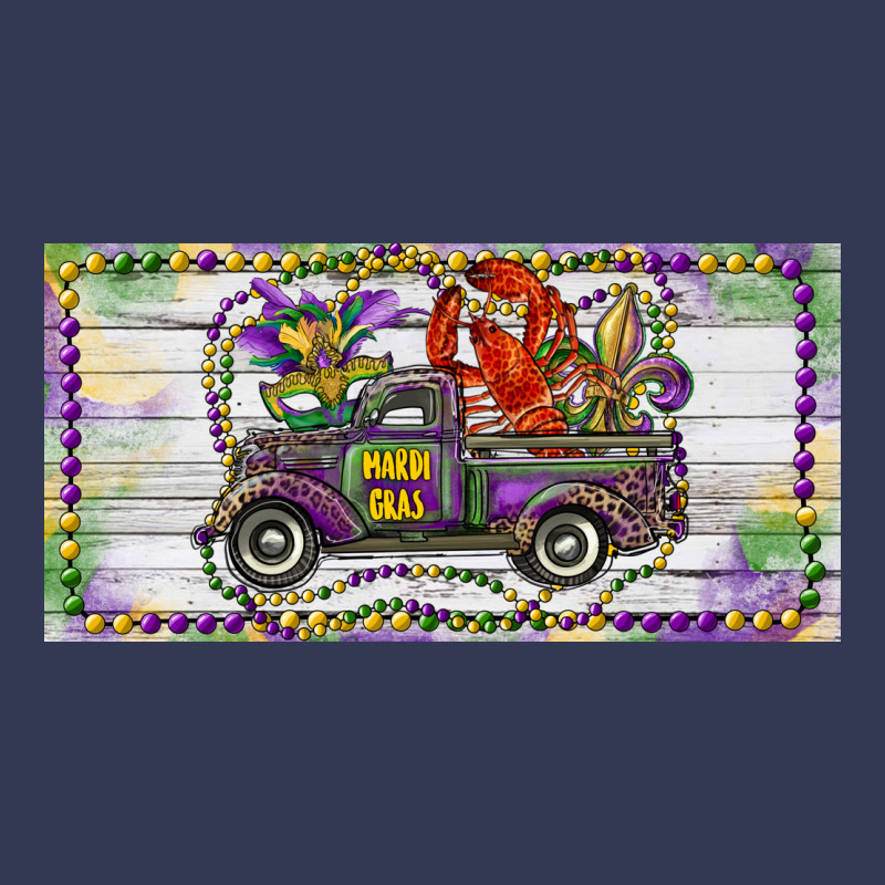 Mardi Gras Truck And Fleur De Lis Crawfish Heavyweight Hoodie by RanaPortraitStore | Teevron