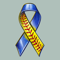 Down Syndrome Ribbon Softball Heavyweight Hoodie | Teevron