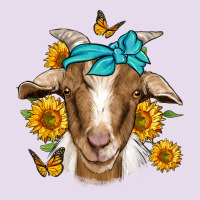 Sunflower Bandana Goat Premium Hoodie | Teevron