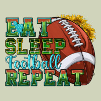 Eat Sleep Football Repeat Heavyweight Hoodie | Teevron